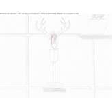 Handmade metal table lamp Hueyapa