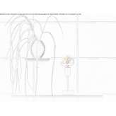 Ręcznie robiona metalowa lampa stołowa Hueyapa