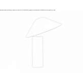 Metal table lamp Arcanum