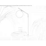 Adjustable metal table lamp Cerezo
