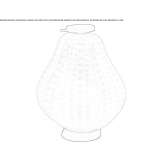 Lampa LED z piaskowanego szkła i metalu Illueca