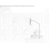 Adjustable metal night lamp Joita