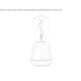 Bezprzewodowa lampa stołowa LED ze ściemniaczem Seigy