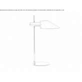 Regulowana metalowa lampa stołowa Pysely