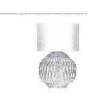 Ręcznie robiona żarowa lampa stołowa ze szkła Murano Vinerea