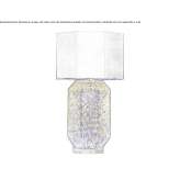 Incandescent table lamp made of Murano glass Vinerea
