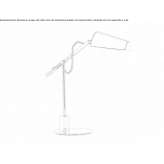 Regulowana lampa biurkowa Ancud