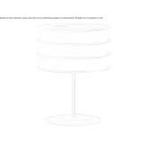 Metalowa lampa stołowa Marston