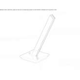 Aluminum LED table lamp Staffolo