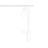 Metal desk lamp with a fixed arm Momence
