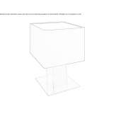Metal table lamp Bremen