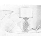 Metal table lamp Talana