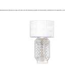 Żarowa lampa stołowa ze szkła Murano Vinerea