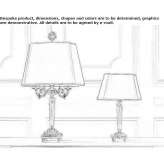 Table lamp Cascano