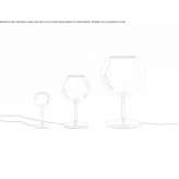 LED table lamp made of borosilicate glass Breytovo