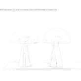 LED table lamp Lufkin
