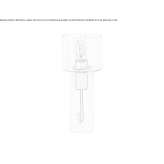Glass table lamp Specchia