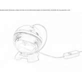 Adjustable LED table lamp Anakasia