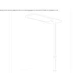 Aluminum LED desk lamp Llangoed