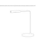 Swivel aluminum LED night lamp with dimmer Paris