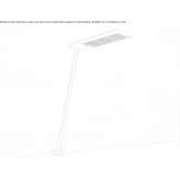 Aluminiowa lampa biurkowa LED Heusden