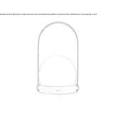 LED table lamp with USB charging and dimmer Steina