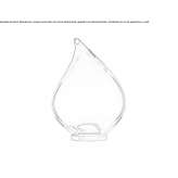 LED table lamp made of Murano glass with a dimmer Pery