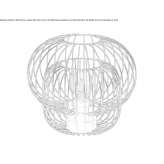 Metal table lamp Ayna