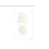 Aluminiowa lampa stołowa LED Hallum