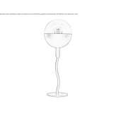 Metal table lamp Casla