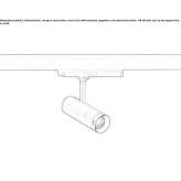 LED track light Cognac