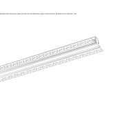 Aluminum recessed LED lighting fixture Majagua