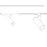 Aluminum LED track lamp Besterd