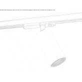 Metalowa lampa szynowa LED Virojoki