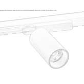 Metal LED track lamp Virojoki