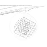 Metal LED track lamp Panambi