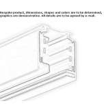 Lightweight extruded aluminum rail Maceio