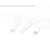 Lampa szynowa LED z odlewanego ciśnieniowo aluminium Kaarina