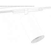 Metal LED track lamp Virojoki