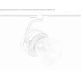 LED track lamp made of die-cast aluminum Sarina
