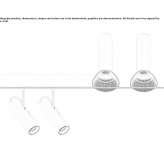 Lampa szynowa LED z odlewanego ciśnieniowo aluminium Rodgau