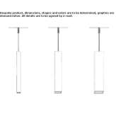 Aluminiowa lampa szynowa LED Ubrique