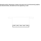 Aluminiowa lampa szynowa LED Ubrique