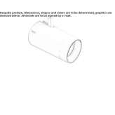Lampa szynowa LED z odlewanego ciśnieniowo aluminium Asbury