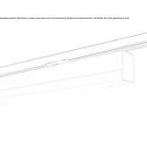 LED track lamp made of extruded aluminum Colville