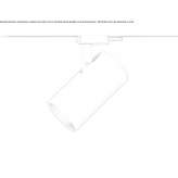 Aluminum LED track lamp Meeden