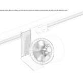 Aluminiowa lampa szynowa LED Cerkno
