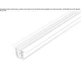 Recessed metal lighting track Zandak