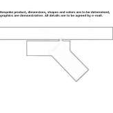Aluminum projector with rail adapter or ceiling base Steensel