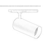 Metal LED track lamp Chipao